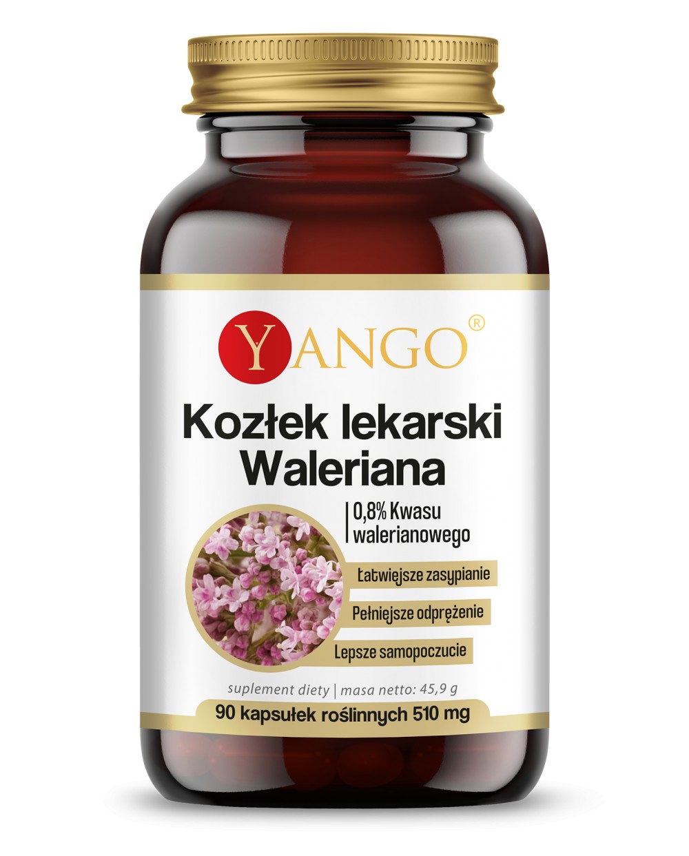 Kozłek lekarski - Waleriana - 90 kaps.