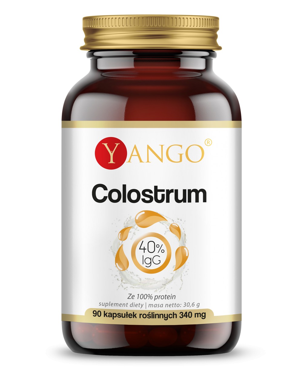 Colostrum - 40% IgG - 90 kapsułek