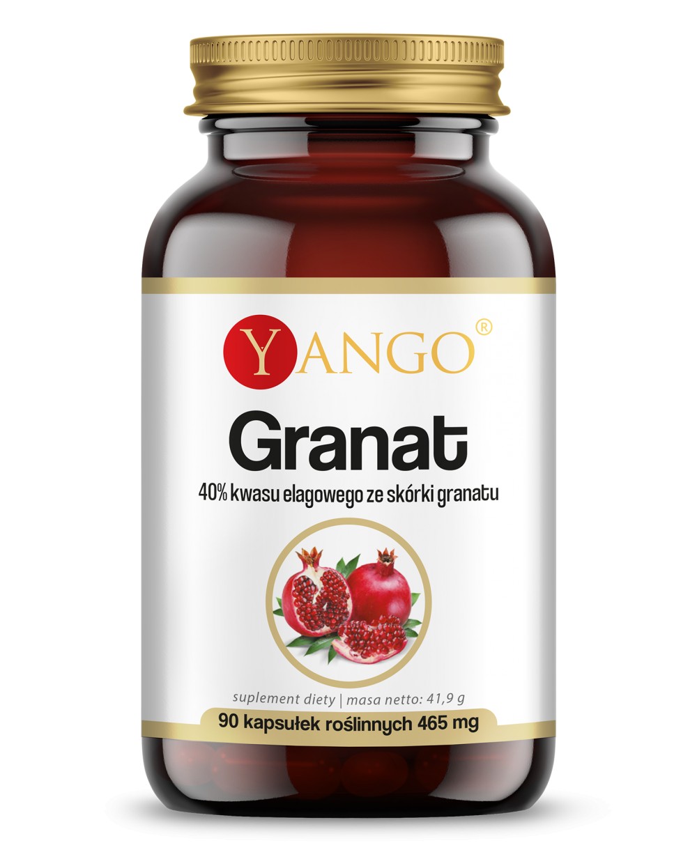 Granat - ekstrakt ze skórki - 90 kaps.