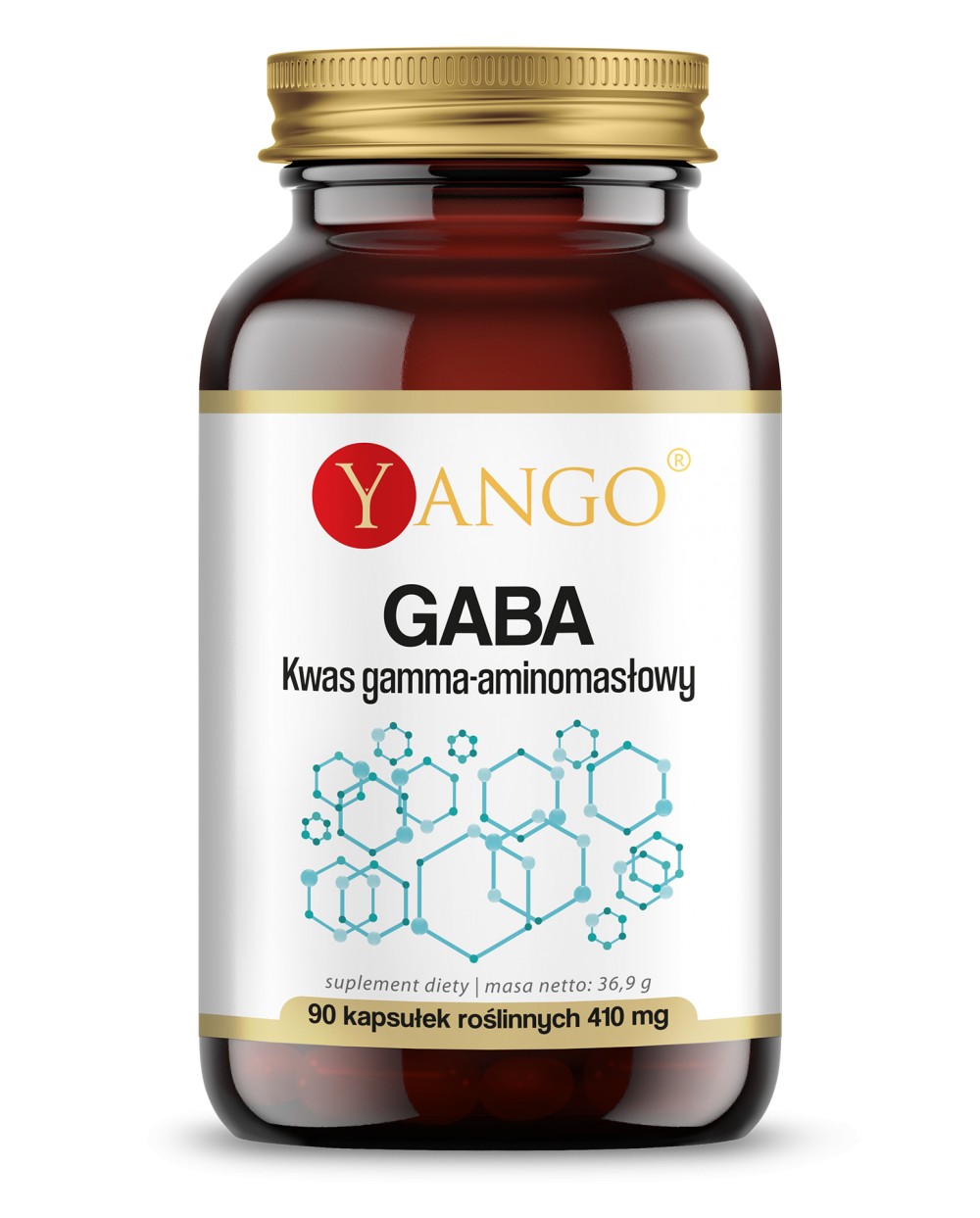 GABA - Kwas gamma-aminomasłowy - 90 kaps.