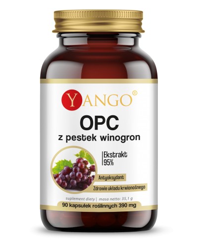 OPC 95% ekstrakt z pestek winogron - 90 kaps.