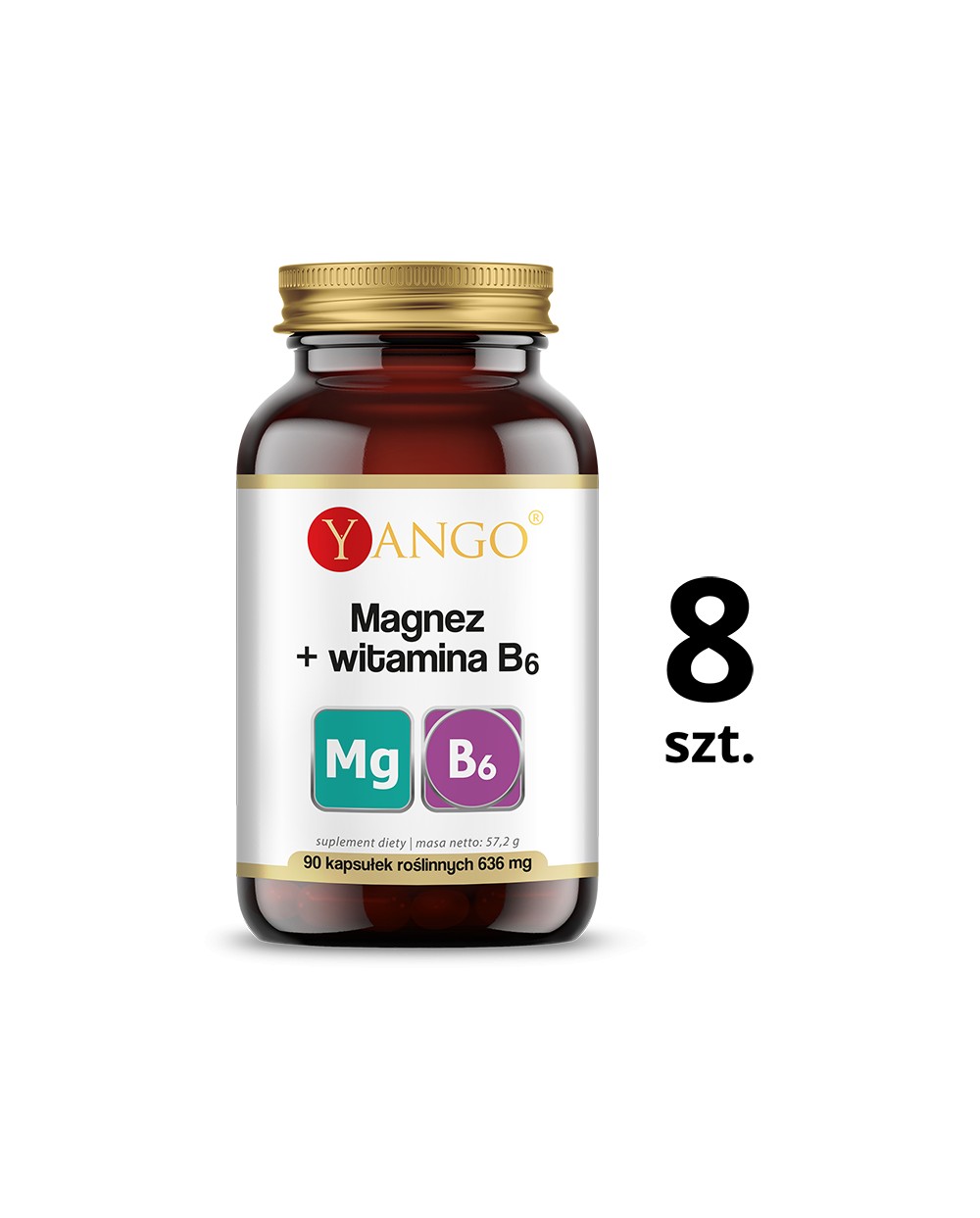 Magnez + witamina B6 - 90 kaps.